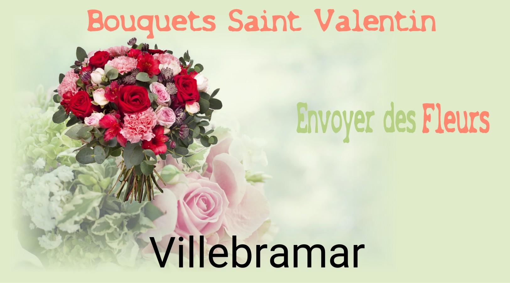 Roses de Saint-Valentin livrées à Villebramar